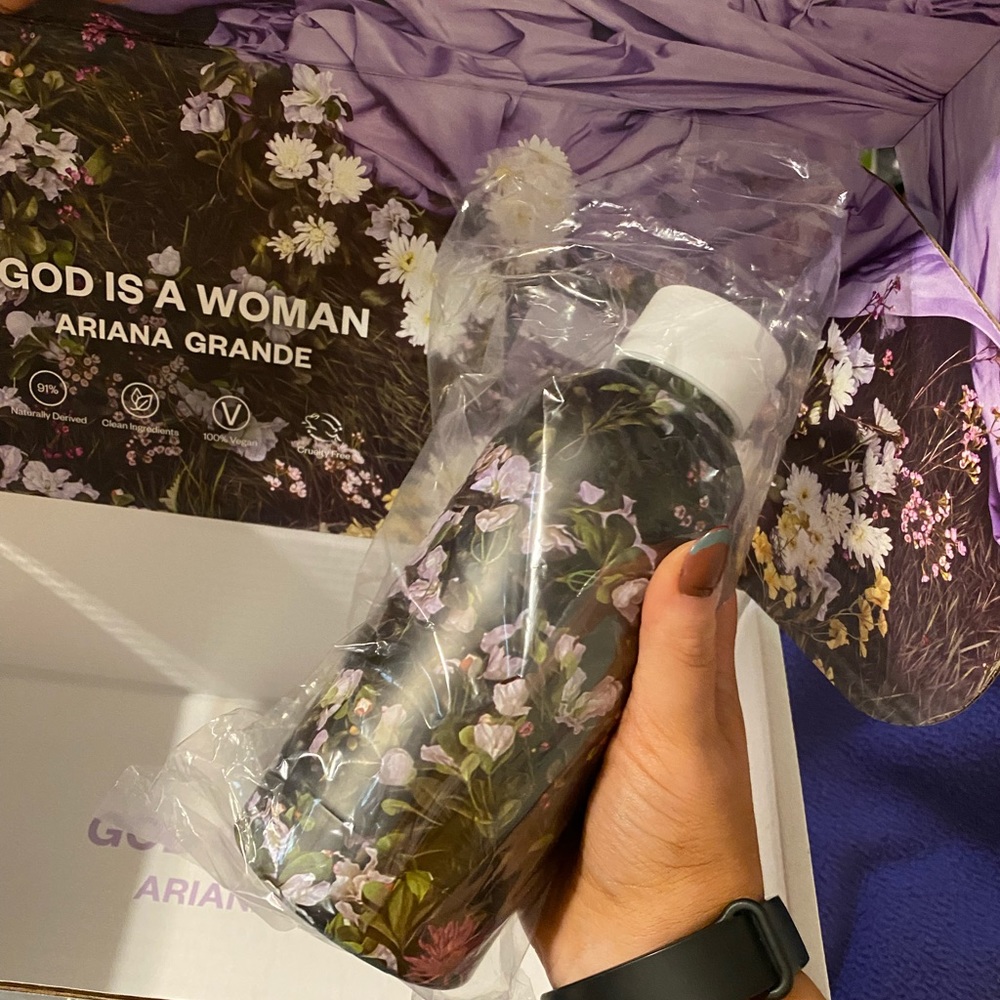 Ariana Grande God is a Woman Water bottle
